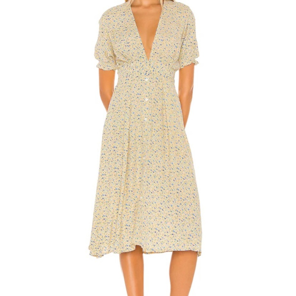 Floral Farah Midi Dress, Faithfull the Brand (new)